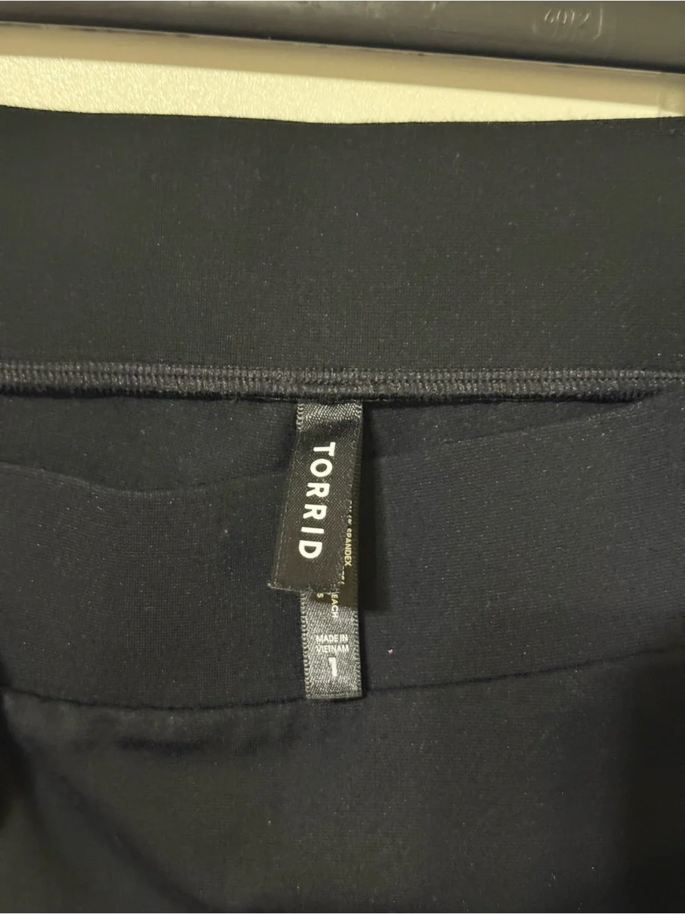 TORRID Black Leggings with Stirrup Hem